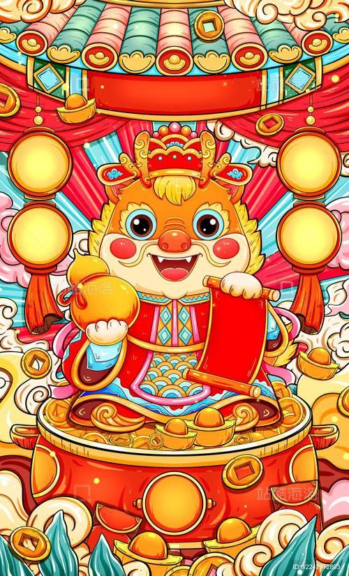 推薦一些高質(zhì)量的招財龍圖片資源
