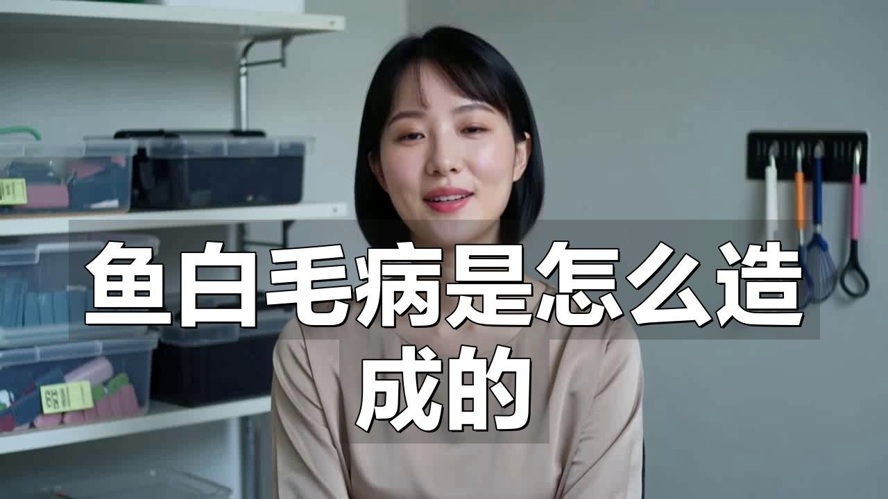 銀龍魚身上長白毛怎么回事啊