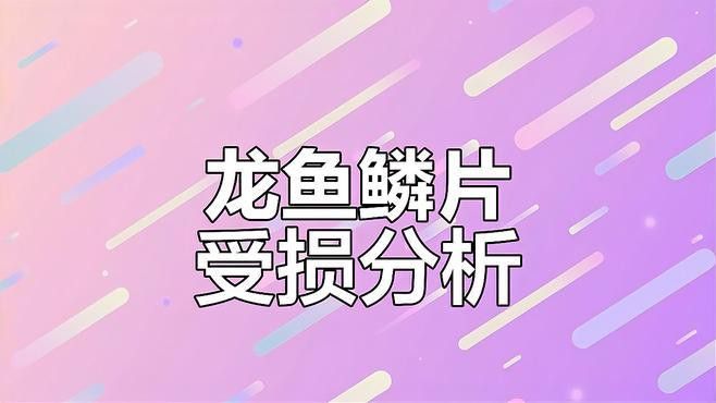 如何預防龍魚炸鱗潰爛？