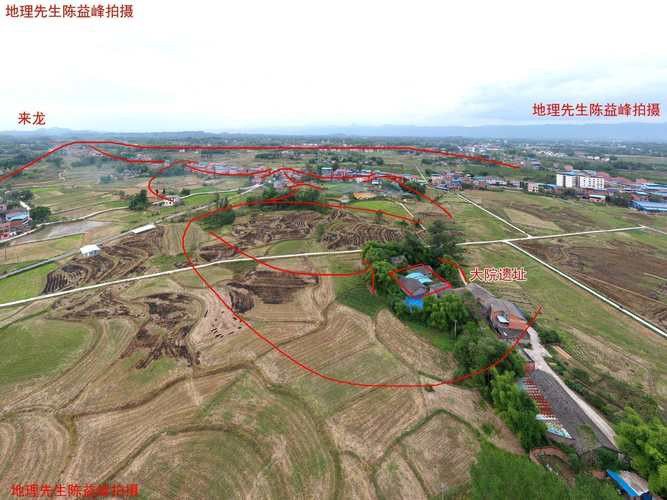 再給我幾個風水龍脈圖解實例