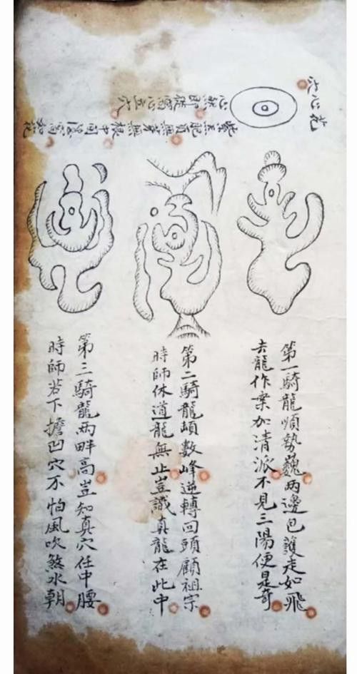 再給我幾個風水龍脈圖解實例