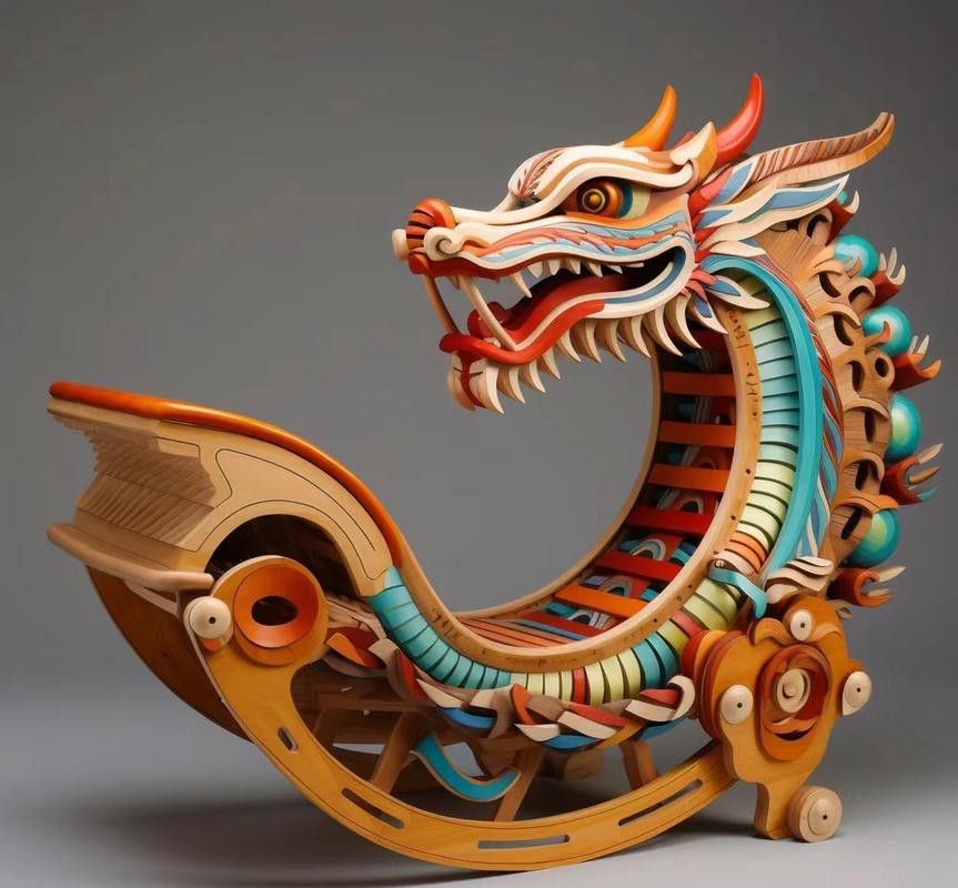有沒有木雕龍頭的3D模型？