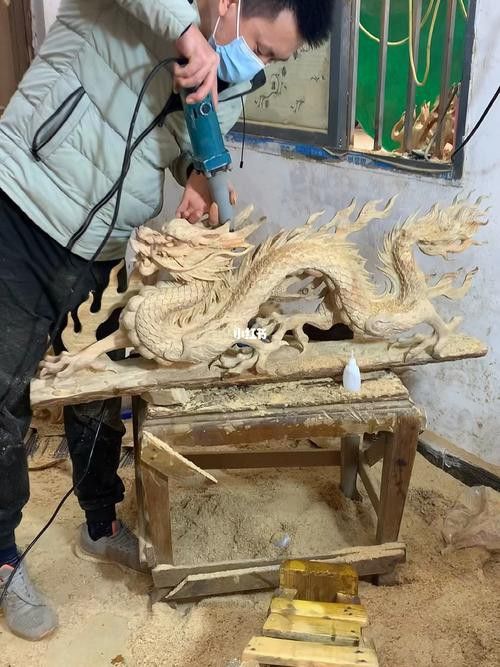 有沒有木雕龍頭的3D模型？