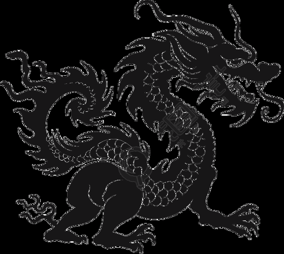 給我一些關(guān)于黑色龍的藝術(shù)作品