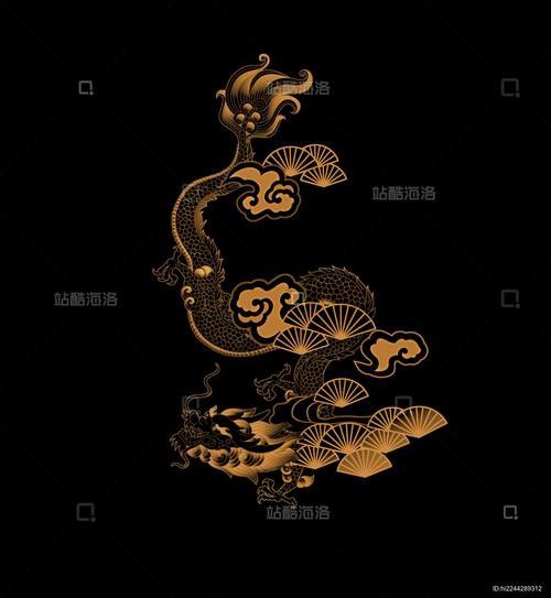 給我一些關(guān)于黑色龍的藝術(shù)作品
