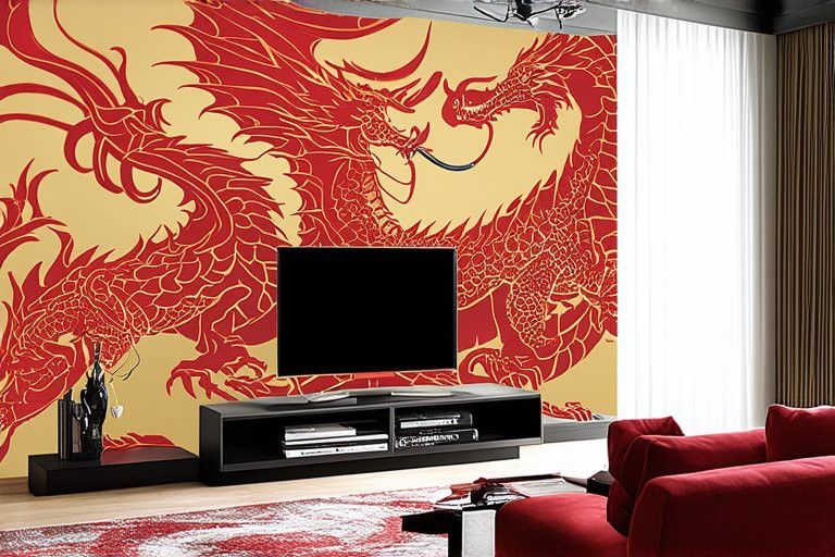 紅龍主題裝飾適合哪些風格