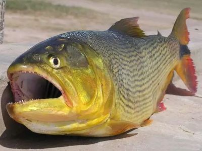 黃金河虎魚能和龍魚混養(yǎng)嗎？：黃金河虎魚和龍魚在一定條件下可以混養(yǎng)嗎黃金河虎魚能和龍魚混養(yǎng)嗎