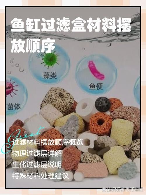 龍魚缸濾材搭配圖