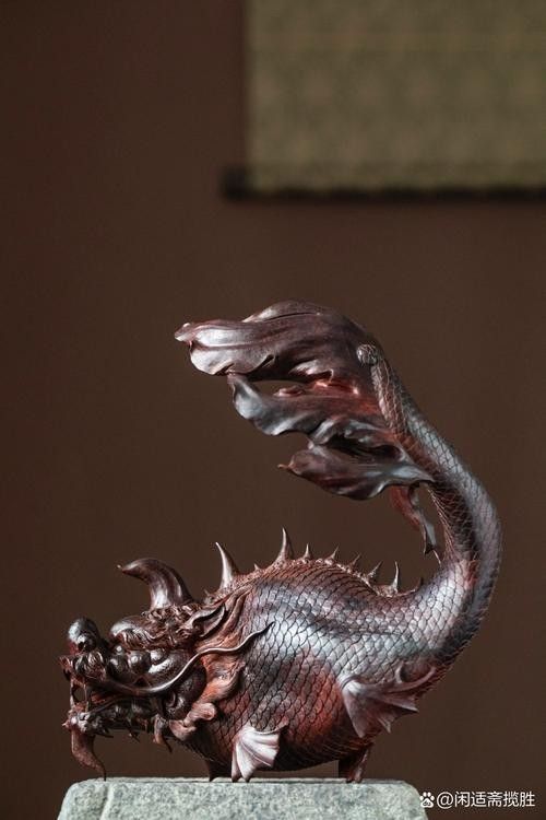 龍魚雕塑圖片欣賞大全