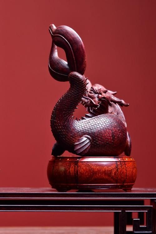 龍魚雕塑圖片欣賞大全