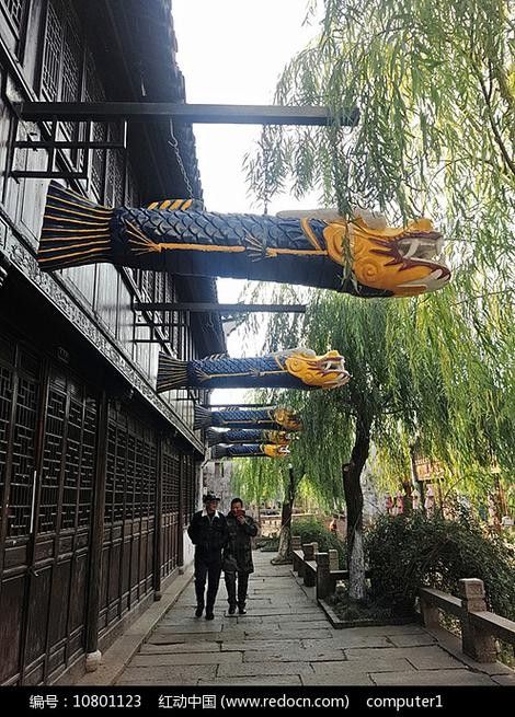 龍魚雕塑圖片欣賞大全