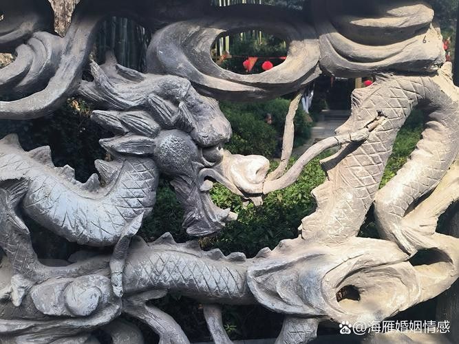 龍魚雕塑圖片欣賞大全