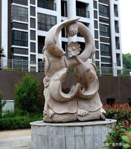 龍魚雕塑圖片欣賞大全
