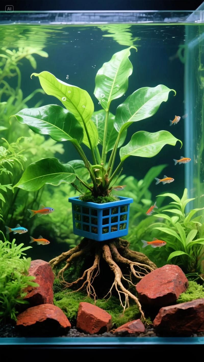 龍魚缸放什么植物