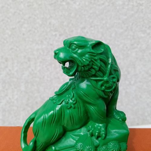 綠色老虎圖片