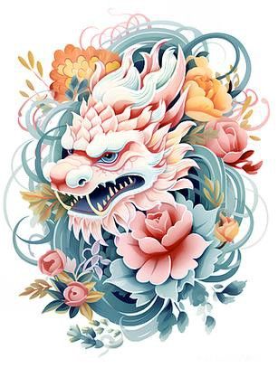 給我推薦一些高清的紅龍魚壁紙圖片