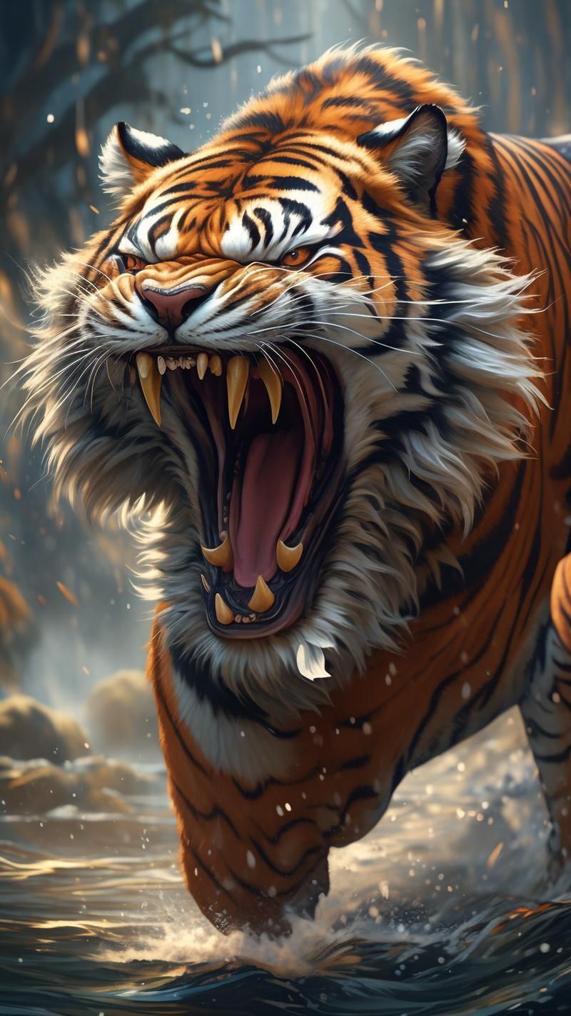 老虎圖片霸氣兇猛壁紙