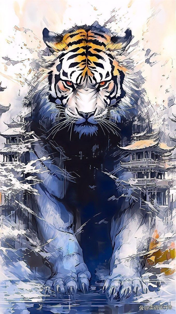 老虎圖片霸氣兇猛壁紙