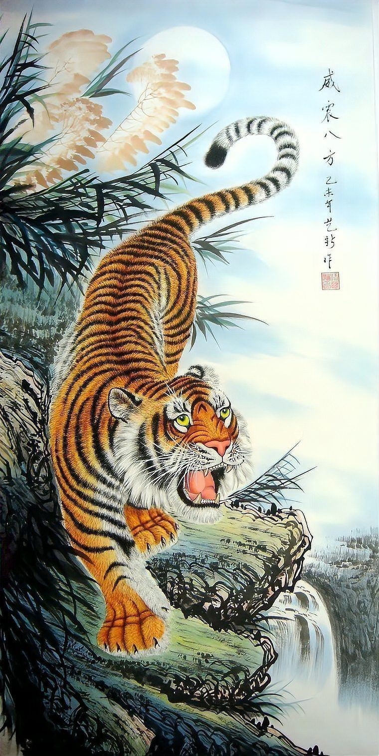 老虎圖片霸氣兇猛壁紙