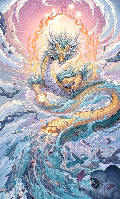 有沒有動態雙龍圖壁紙？