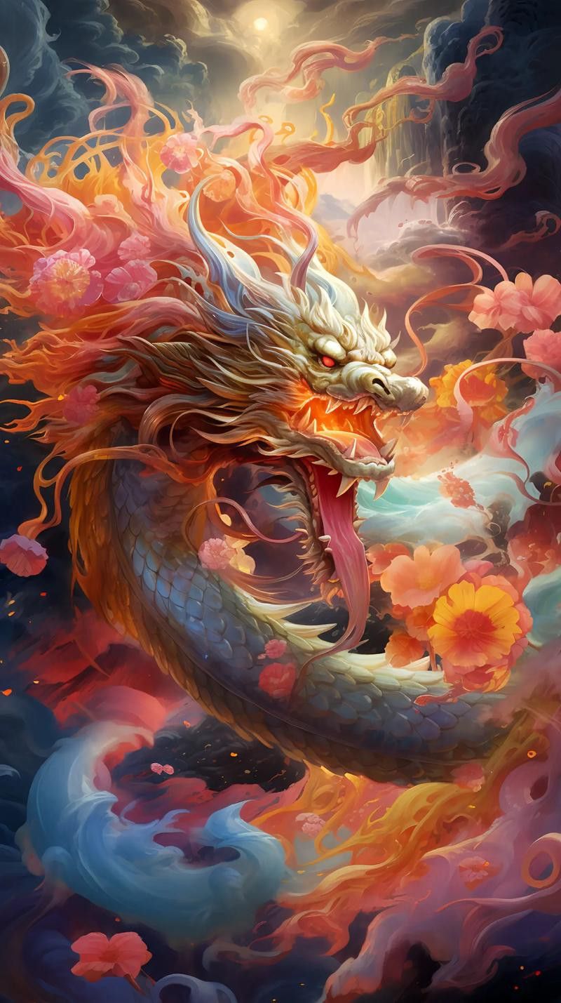 有沒有動態雙龍圖壁紙？