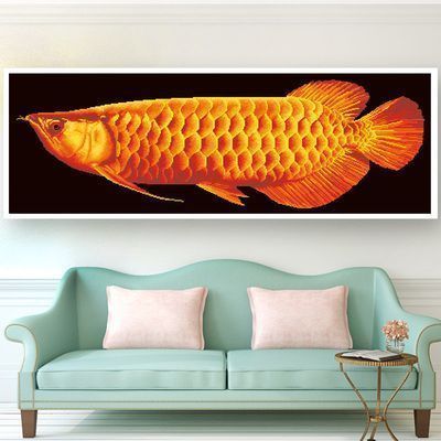 金龍魚(yú)畫(huà)魚(yú)頭朝向好嗎，如何選擇金龍魚(yú)畫(huà)作擺設(shè) 金龍魚(yú)畫(huà)魚(yú)頭朝向好嗎，如何選擇金龍魚(yú)畫(huà)作擺設(shè) 龍魚(yú)百科 第2張