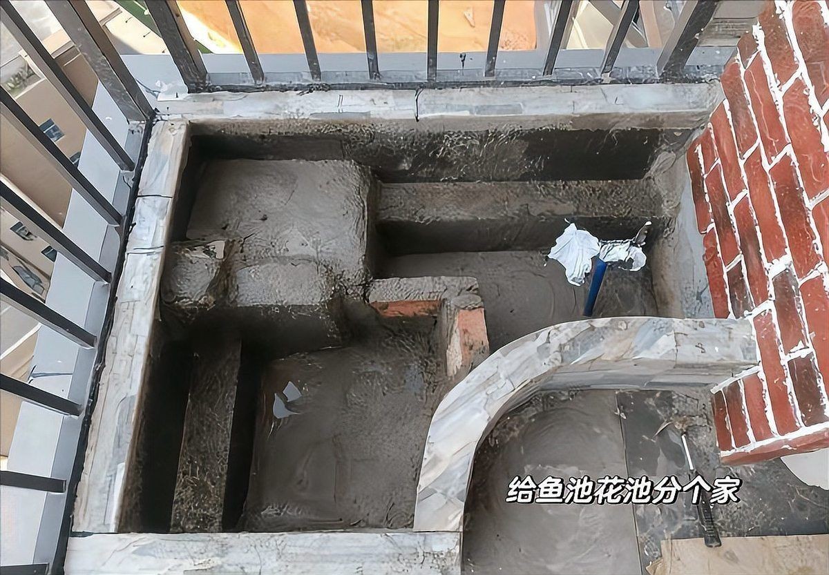 露臺魚池設計效果圖大全