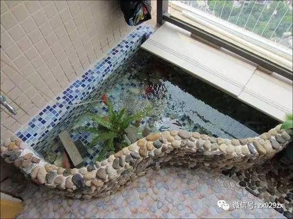 露臺魚池設計效果圖大全