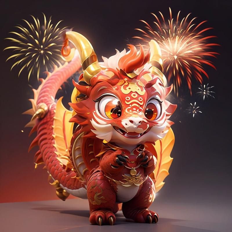 有沒有簡約干凈的紅龍微信頭像？