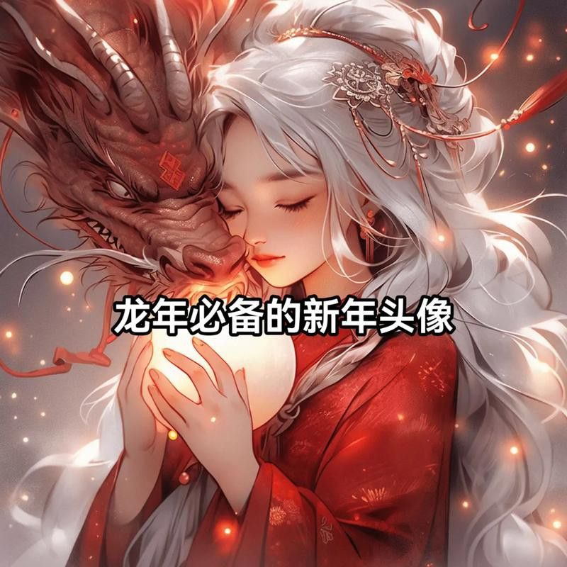 有沒有簡約干凈的紅龍微信頭像？