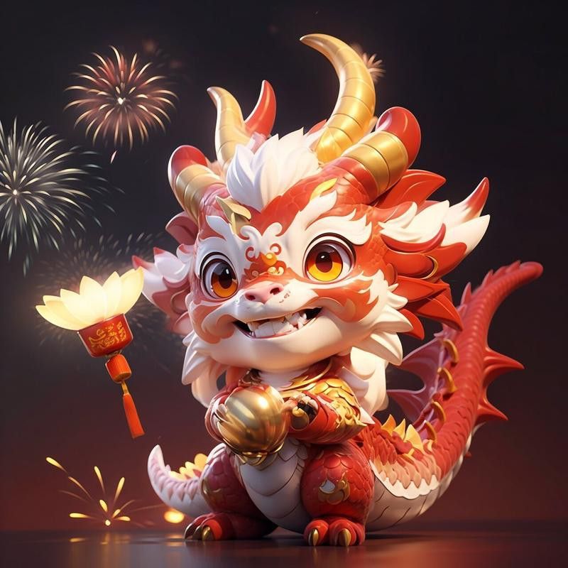 有沒有簡約干凈的紅龍微信頭像？