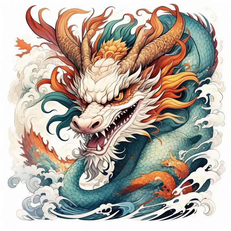 有沒有簡約干凈的紅龍微信頭像？