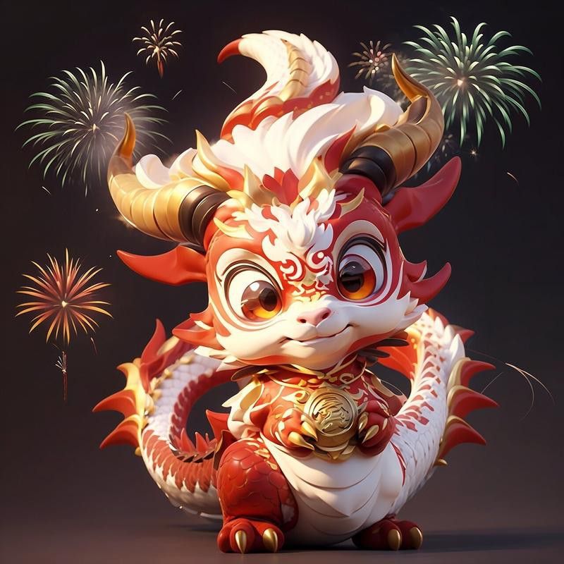 有沒有簡約干凈的紅龍微信頭像？