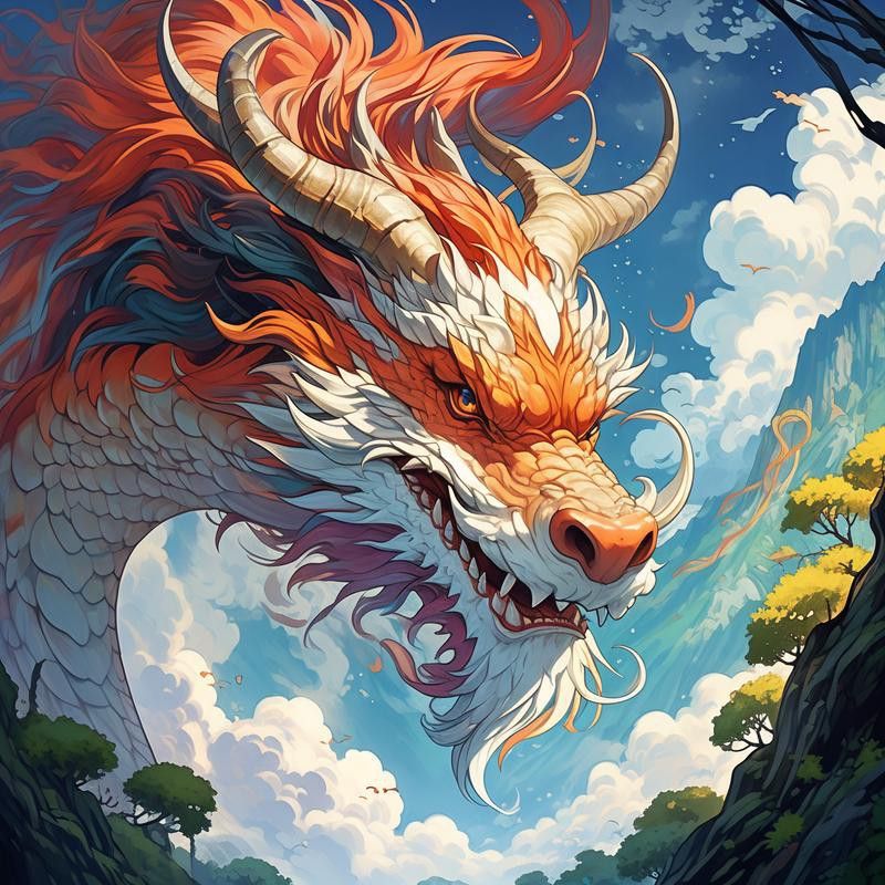 有沒有簡約干凈的紅龍微信頭像？