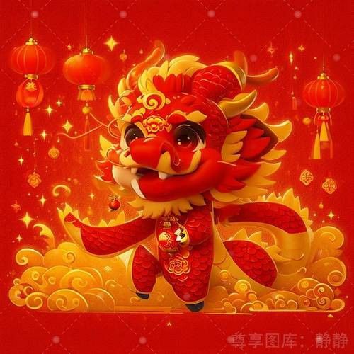 有沒有簡約干凈的紅龍微信頭像？