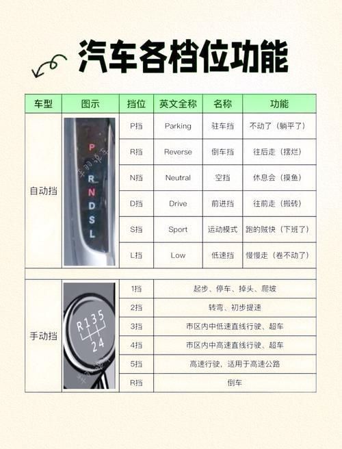 金龍檔位的圖解圖