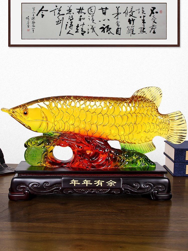 金龍魚擺件多久凈化一次？