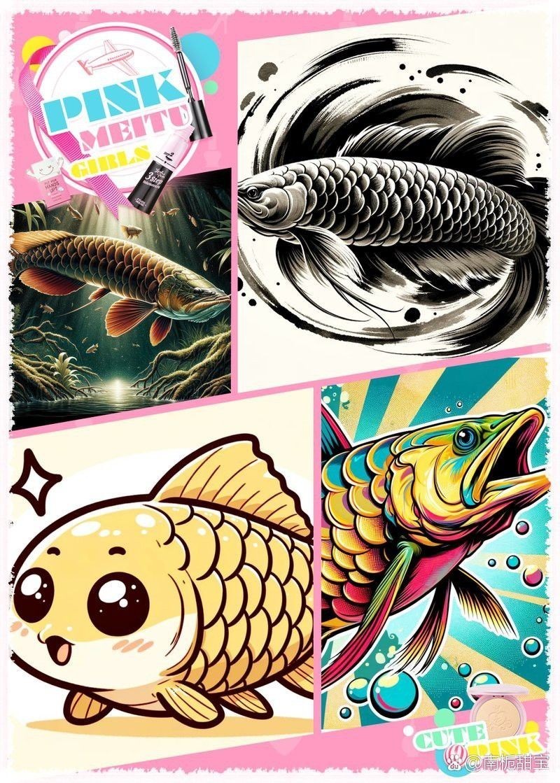 金龍魚小時候長什么樣子的