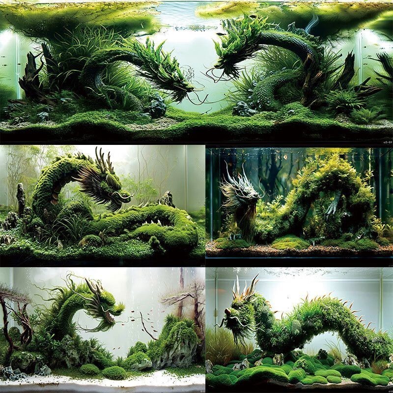 龍魚用水草背景好不好（龍魚缸中放水草有什么好處？）