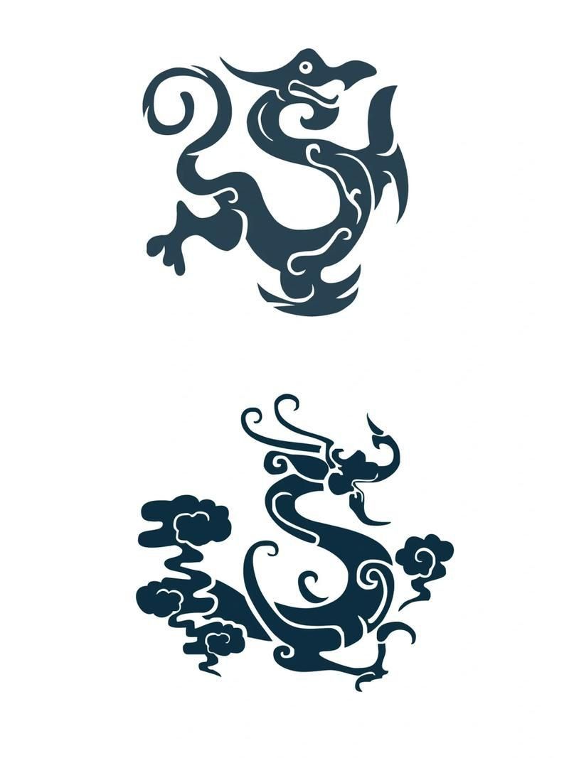 龍圖騰圖案大全
