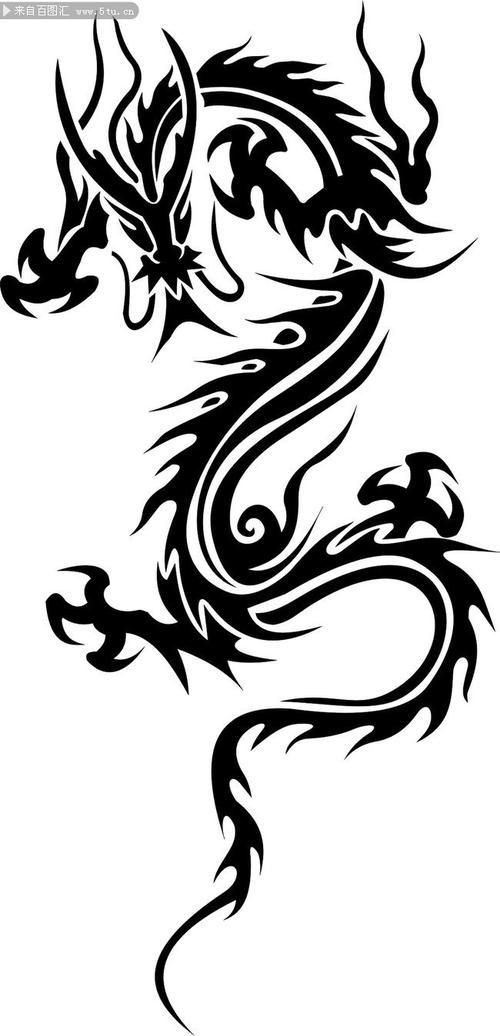 龍圖騰圖案大全