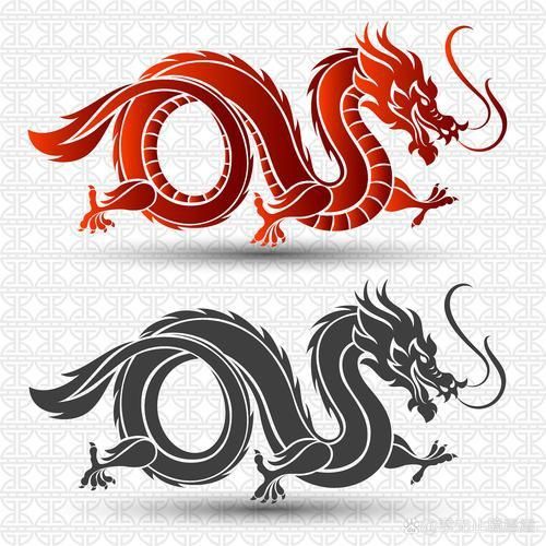 龍圖騰圖案大全