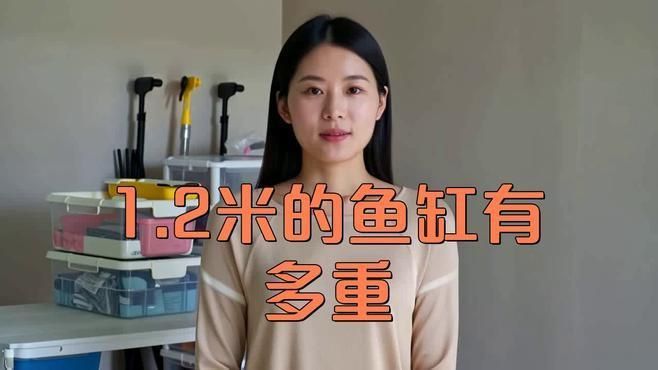 如何計算魚缸的重量？