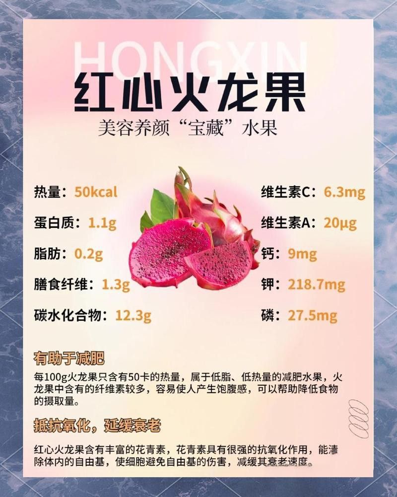 紅龍果和澳龍哪個更美容養顏？