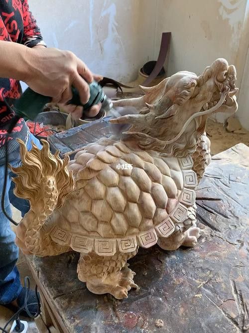 有沒有龍龜的雕塑圖片？