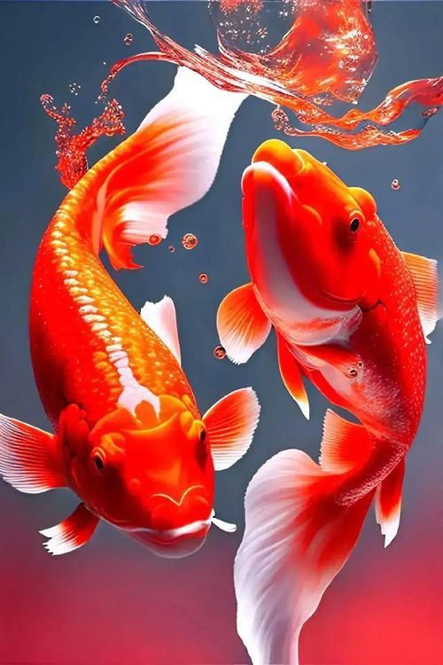 給我一些招財(cái)轉(zhuǎn)運(yùn)魚的壁紙圖片
