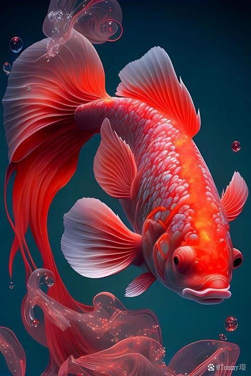 給我一些招財(cái)轉(zhuǎn)運(yùn)魚的壁紙圖片