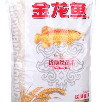 金龍魚歡宴絲苗米：金龍魚歡宴絲苗米口感好、米香四溢、無任何添加、性價(jià)比高