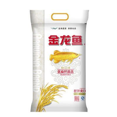 金龍魚歡宴絲苗米：金龍魚歡宴絲苗米口感好、米香四溢、無任何添加、性價(jià)比高