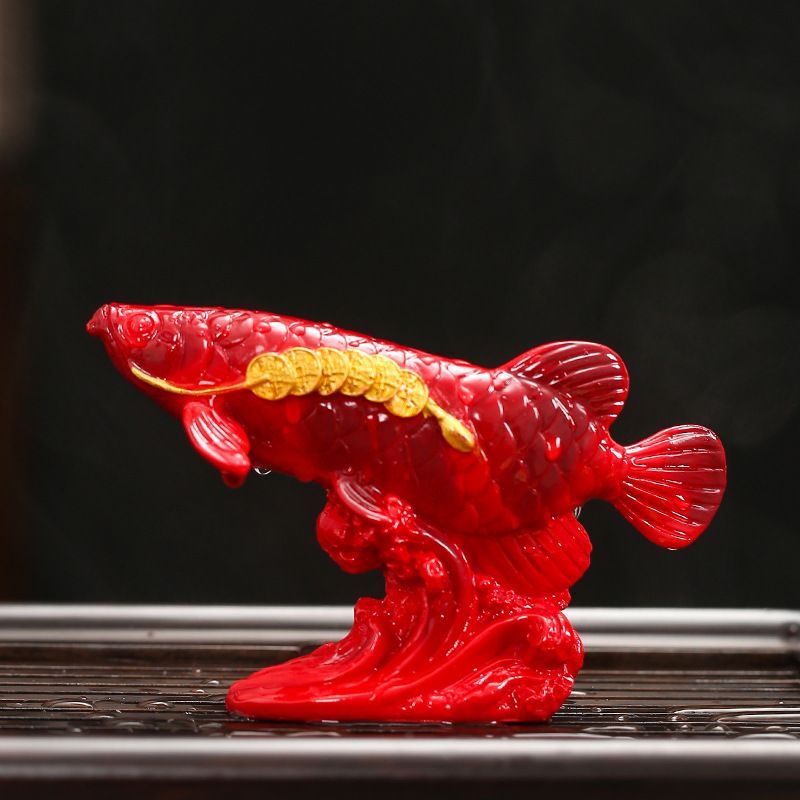 金龍魚變色：金龍魚的體色變化可能與其遺傳基因有關